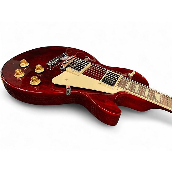 Used Gibson Les Paul Studio Cherry Solid Body Electric Guitar