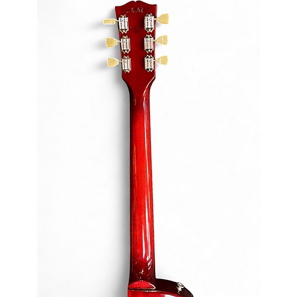 Used Gibson Les Paul Studio Cherry Solid Body Electric Guitar