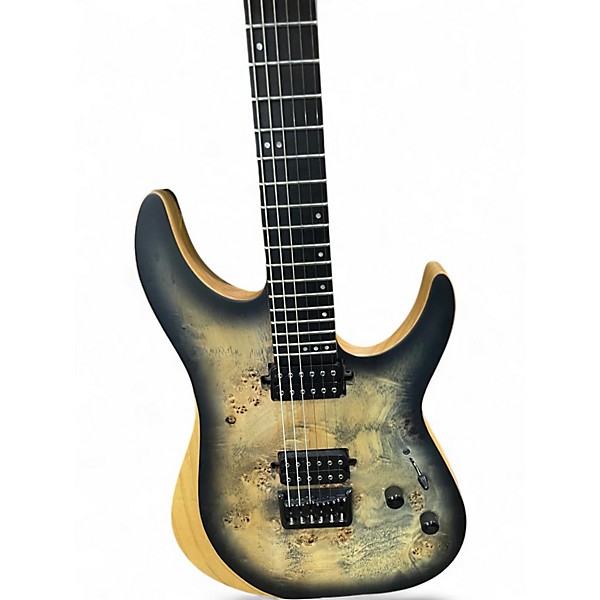 Used Schecter Guitar Research REAPER 6 CHARCOAL BURST Solid Body Electric Guitar