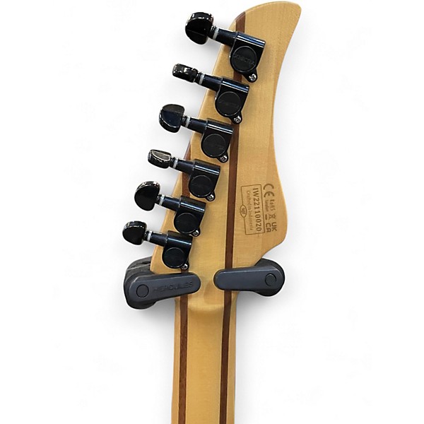 Used Schecter Guitar Research REAPER 6 CHARCOAL BURST Solid Body Electric Guitar