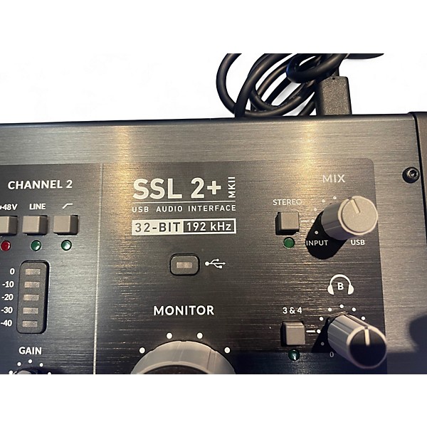 Used Solid State Logic SSL 2+ MKII Audio Interface