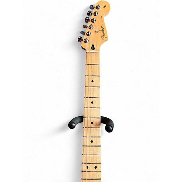 Used Fender Player Stratocaster Black Solid Body Electric Guitar