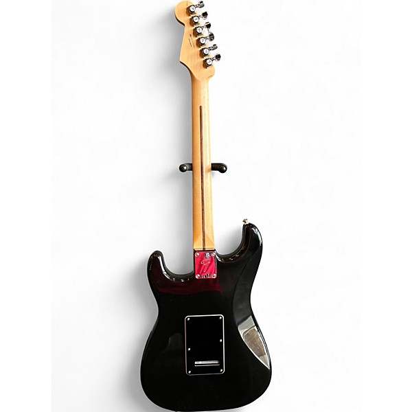 Used Fender Player Stratocaster Black Solid Body Electric Guitar