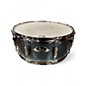 Used Pearl 5.5X14 Export Series Snare Aqua Blue Sparkle Drum thumbnail