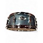 Used Pearl 5.5X14 Export Series Snare Aqua Blue Sparkle Drum
