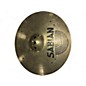 Used SABIAN 14in AA ROCK SIZZLE HI HATS Cymbal