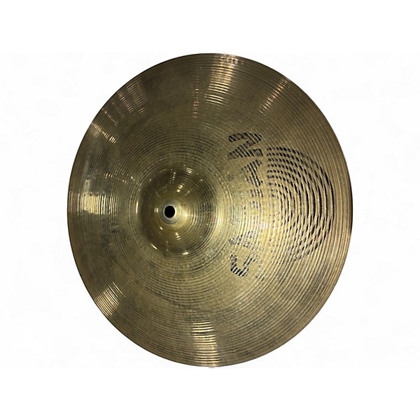 Used SABIAN 14in AA ROCK SIZZLE HI HATS Cymbal