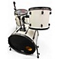 Used Pearl 3 Piece All Maple Shells White Drum Kit thumbnail