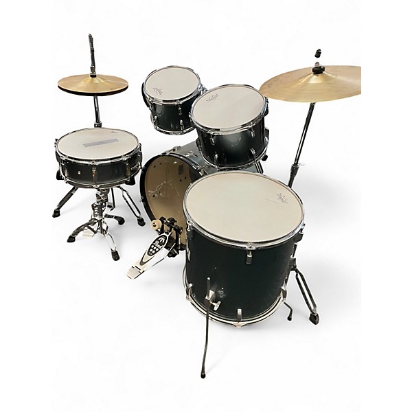Used Pearl 5 Piece Roadshow Charcoal Metallic Drum Kit