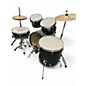 Used Pearl 5 Piece Roadshow Charcoal Metallic Drum Kit
