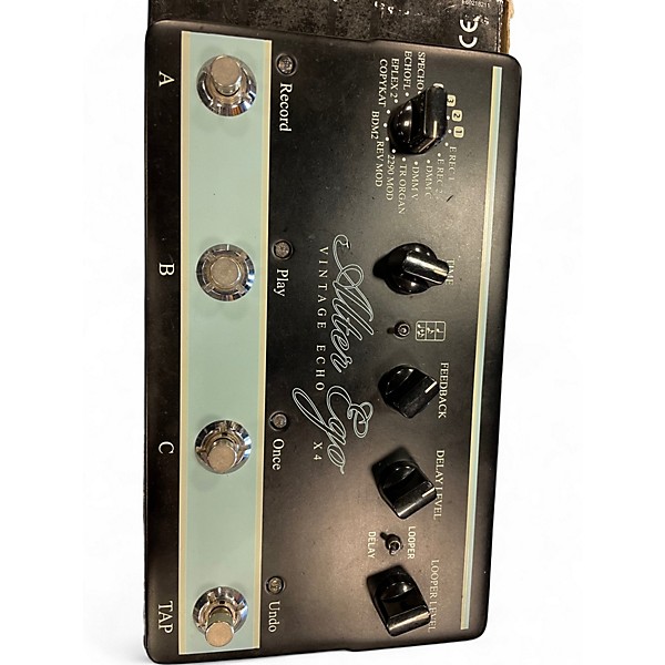 Used TC Electronic Alter ego vintage echo x4  Effect Pedal