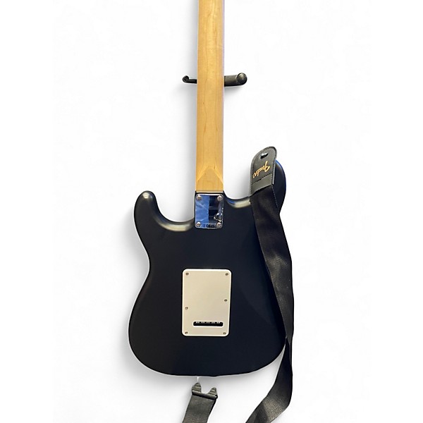Used Squier PK DEBUT STRATOCASTER Black Solid Body Electric Guitar