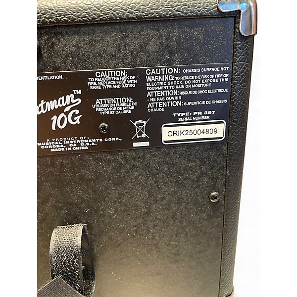 Used Fender Frontman 10G 10W Guitar Combo Amp