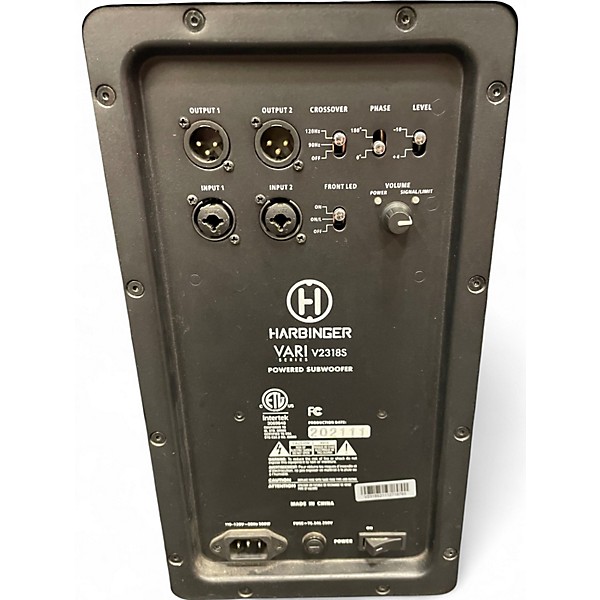 Used Harbinger VARI VS18 Powered Subwoofer