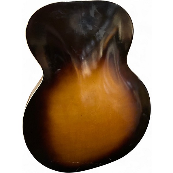 Vintage 1960s Harmony Master H945 2 Color Sunburst Acoustic Guitar