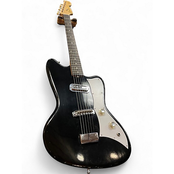 Vintage 1966 Deane 300 Black Solid Body Electric Guitar