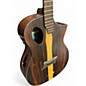 Used Michael Kelly feszisfx Worn Natural Acoustic Electric Guitar