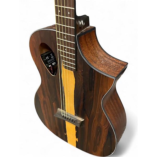 Used Michael Kelly feszisfx Worn Natural Acoustic Electric Guitar
