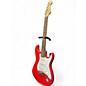 Used 2025 Squier stratocaster debut matte red Solid Body Electric Guitar thumbnail