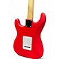Used 2025 Squier stratocaster debut matte red Solid Body Electric Guitar