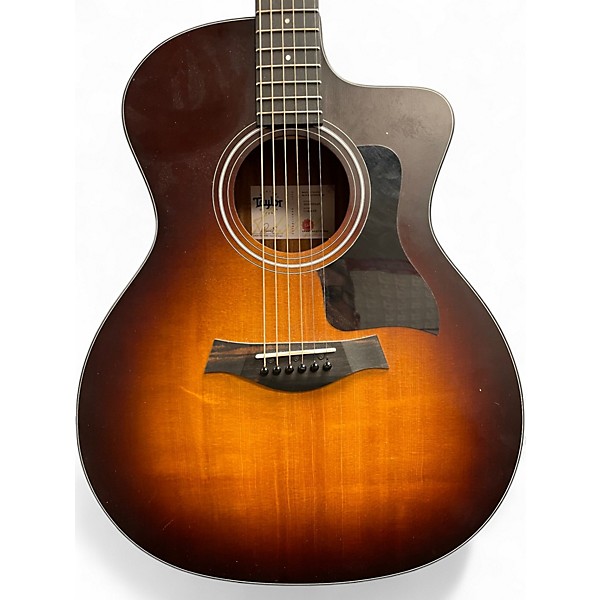 Used Taylor 114CE Sandburst Acoustic Electric Guitar