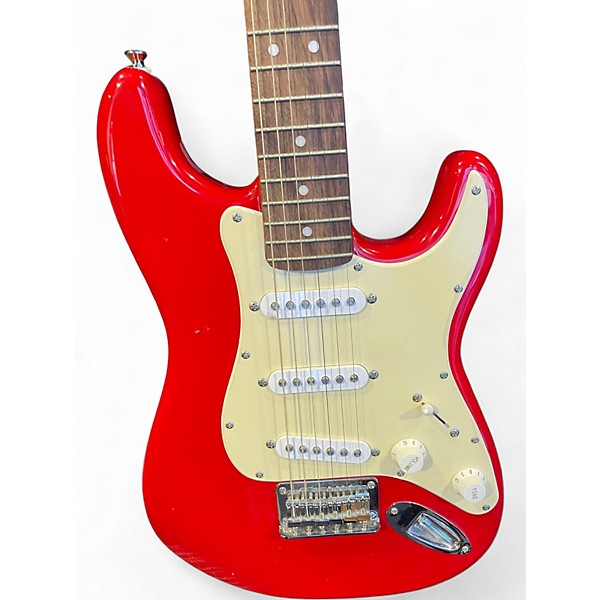 Used Squier Mini Affinity Stratocaster RED Electric Guitar