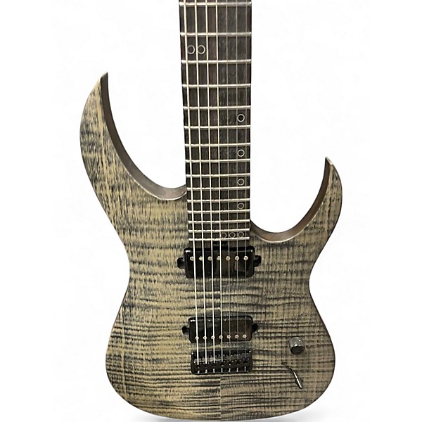 Used Schecter Guitar Research SUNSET 7 EXTREME  GREY GHOST Solid Body Electric Guitar