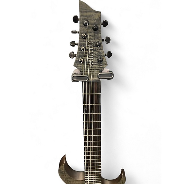 Used Schecter Guitar Research SUNSET 7 EXTREME  GREY GHOST Solid Body Electric Guitar