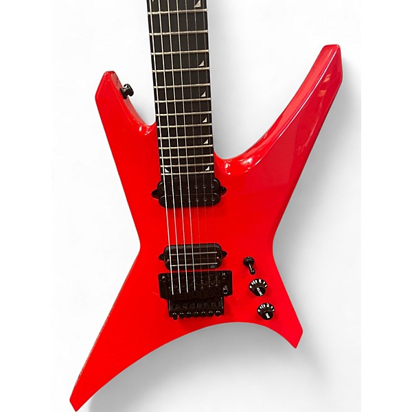 Used Jackson WR7 DAVE DAVIDSON RED Solid Body Electric Guitar
