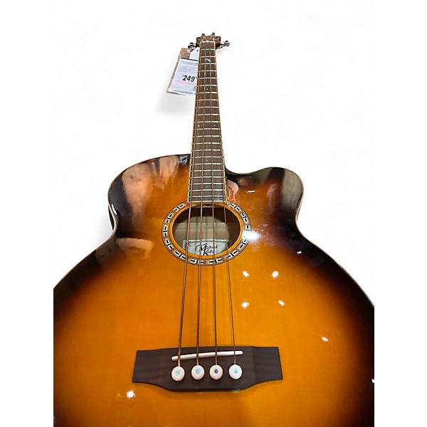 Used Michael Kelly FIREFLY 4 SUNBURST 2 Color Sunburst Acoustic Bass Guitar