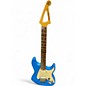 Used Floyd Rose discover series Blue Solid Body Electric Guitar thumbnail