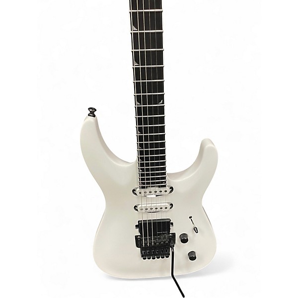 Used Jackson PRO PLUS SOLOIST SLA3 SNOW WHITE Solid Body Electric Guitar