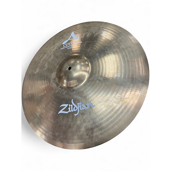 Used Zildjian 21in A Custom 20th Anniversary Medium Thin Cymbal