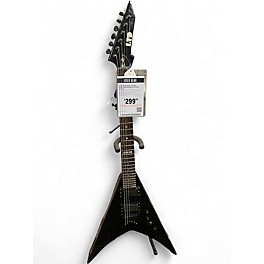 Used 2020s ESP LTD V50 Black Solid Body Electric Guitar