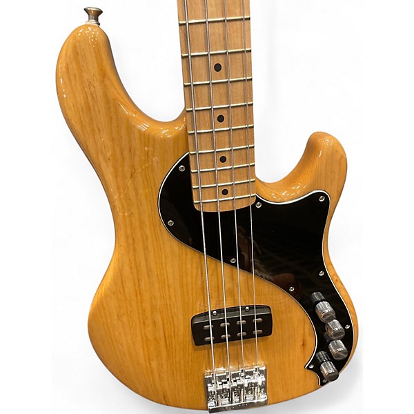 Used Fender Deluxe Dimension Bass Natural Electric Bass Guitar