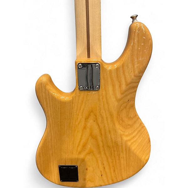 Used Fender Deluxe Dimension Bass Natural Electric Bass Guitar