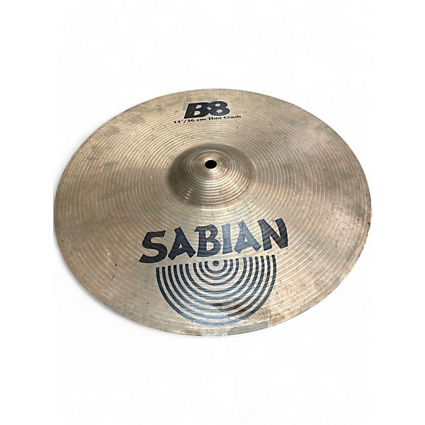 Used SABIAN 14in B8 Crash Cymbal