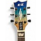 Used ESP E-II Eclipse Natural Blue Fade Solid Body Electric Guitar