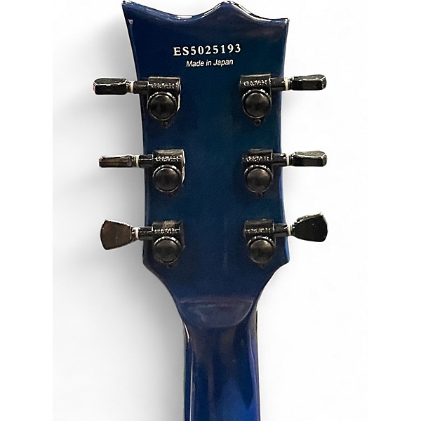 Used ESP E-II Eclipse Natural Blue Fade Solid Body Electric Guitar