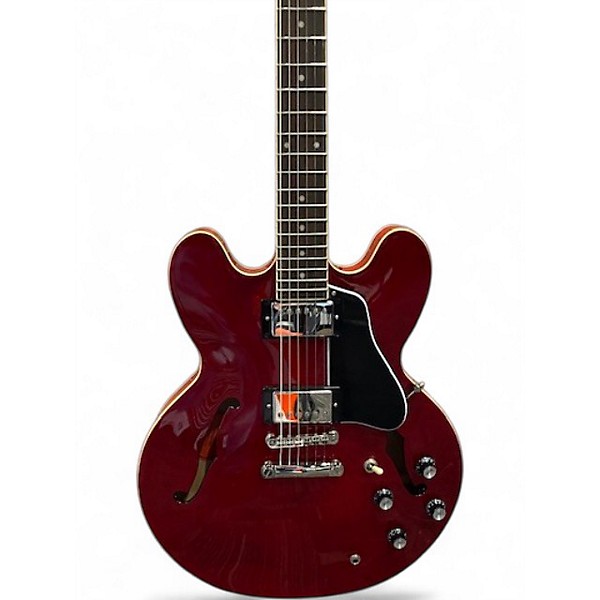 Used Epiphone ES355 Cherry Hollow Body Electric Guitar