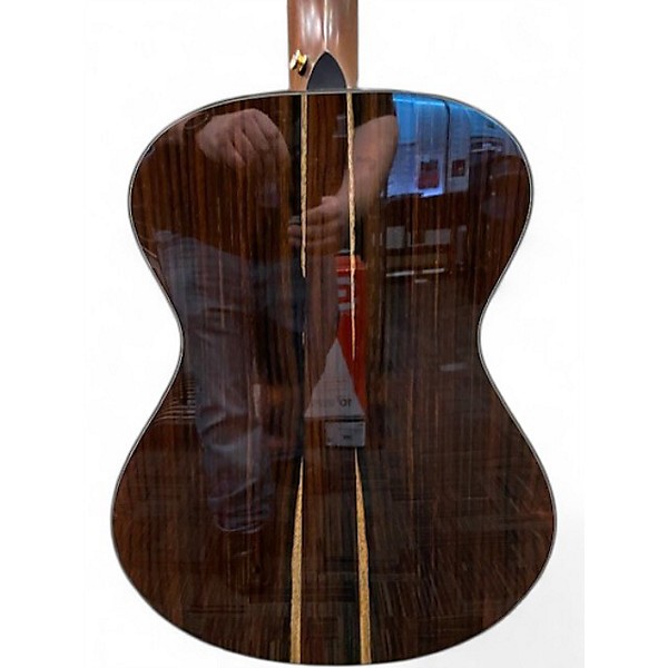 Used Breedlove Journey Concert Black Cherry FS E Red Cedar Acoustic Electric Guitar