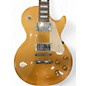 Used Gibson Les Paul Standard Gold Top Solid Body Electric Guitar