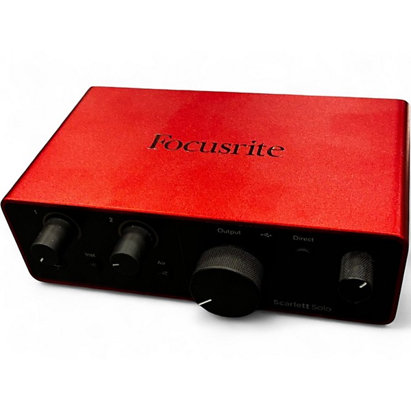 Used Focusrite Scarlett Solo Audio Interface