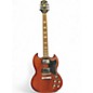 Used 2003 Epiphone SG G400 Worn Brown Solid Body Electric Guitar thumbnail