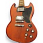 Used 2003 Epiphone SG G400 Worn Brown Solid Body Electric Guitar