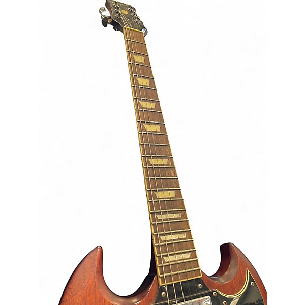 Used 2003 Epiphone SG G400 Worn Brown Solid Body Electric Guitar