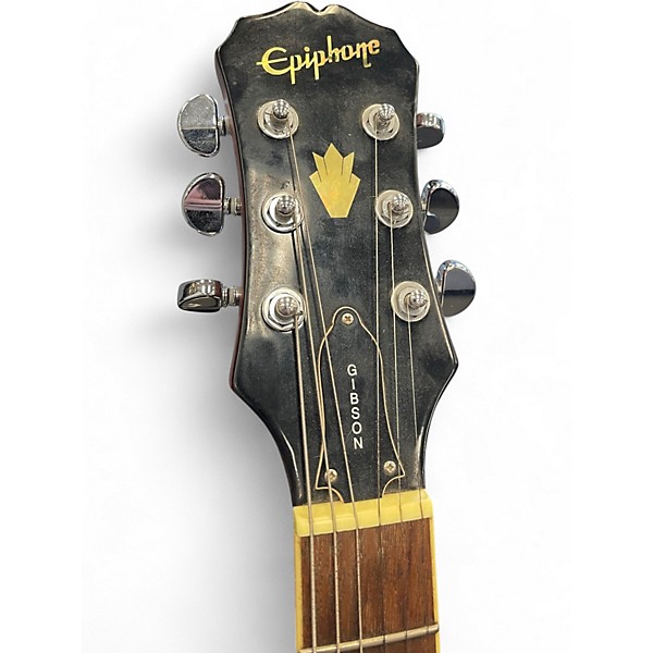 Used 2003 Epiphone SG G400 Worn Brown Solid Body Electric Guitar