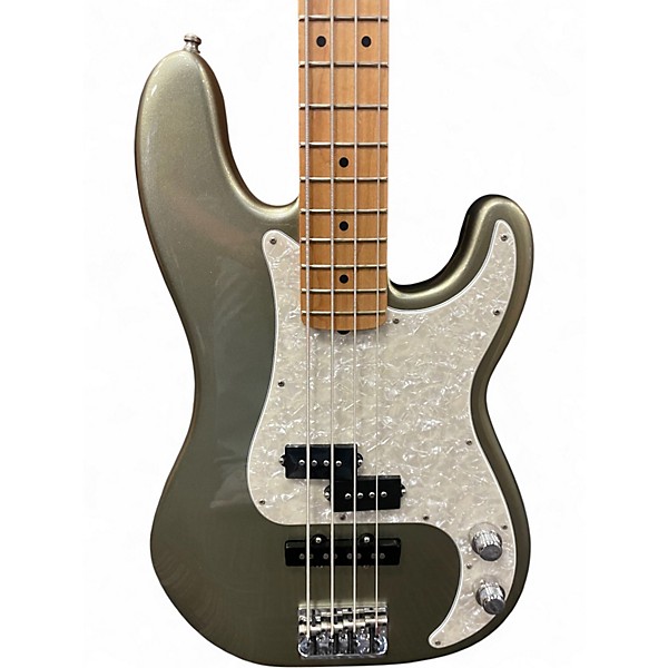 Used Fender Mod Shop precision bass Jade Pearl Metallic Electric Bass Guitar