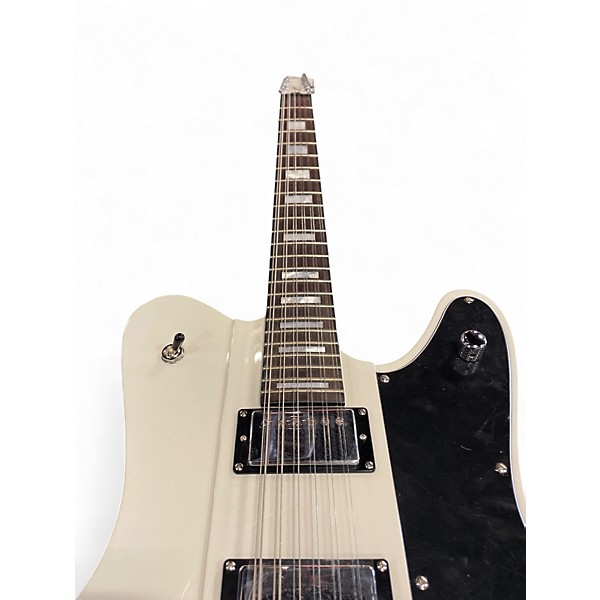 Used Schecter Guitar Research ULTRACURE White Solid Body Electric Guitar