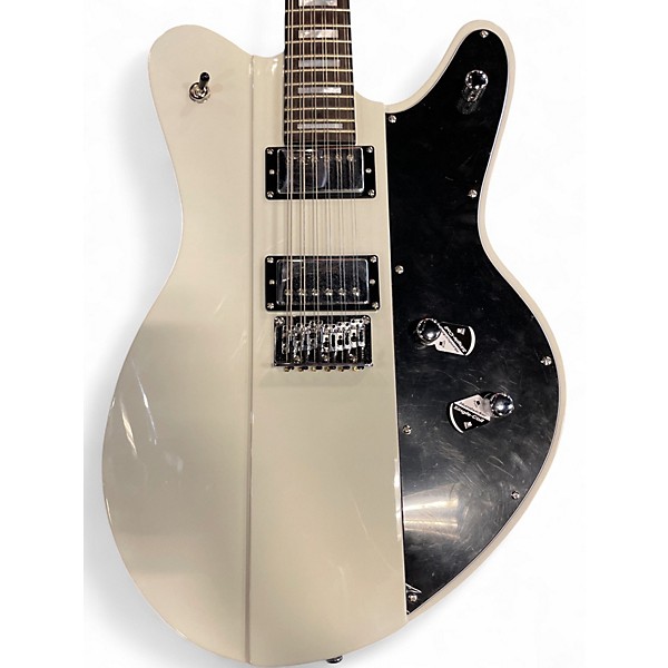 Used Schecter Guitar Research ULTRACURE White Solid Body Electric Guitar